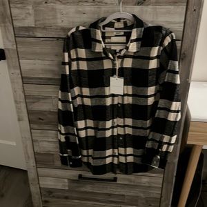 Vici S flannel new with tags